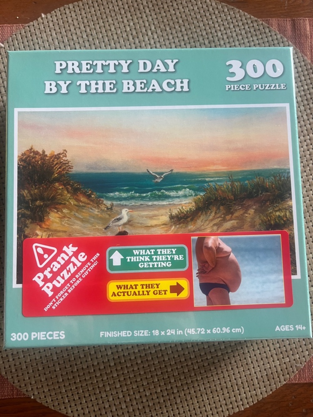 300-Piece Jigsaw PRANK Puzzle